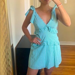 BCBG Mint Striped Dress